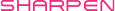 Sharpen logo